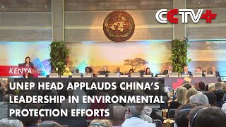 UNEP Head Applauds China’s Leadership in Environmental Protection Efforts [upl. by Bacon356]