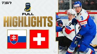 Slovakia vs Switzerland FULL HIGHLIGHTS  2024 World Junior Championship [upl. by Fink]