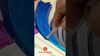 wall Painting Ideas art part 01  cement relief work wall painting  how to do cement work [upl. by Perzan291]