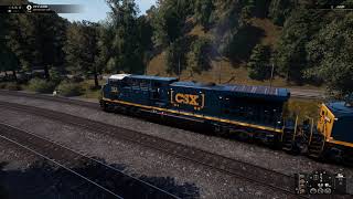 Train Sim World 3  GE AC4400CW  CSX PittcoDante  4K UHD [upl. by Aehtrod62]