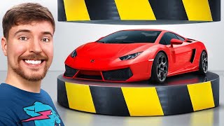 Hydraulic Press Vs Lamborghini [upl. by Sirroned]