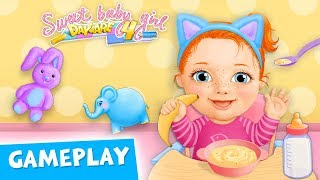 Kindergarten Fun 🐥 Sweet Baby Girl Daycare 4 Gameplay 🤗 TutoTOONS [upl. by Taber]