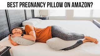 The BEST Pregnancy Pillow  PharMeDoc CShaped Pillow Review [upl. by Moshe]