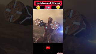 IronMan And Thanos Fight  🥺  Love you 3000  Genius ironman shorts viral [upl. by Hgielsa1]