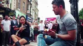 Rodrigo y Gabriela Busking  Grafton St Dublin  June 2014  The Soundmaker [upl. by Kramlich]