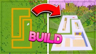 Minecraft Build Maison Enterrée 3 TIME LAPSE 🏡 [upl. by Dwayne209]