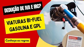 Viatura bifuel gasolina e GPL deduz IVA e IRC [upl. by Raines925]