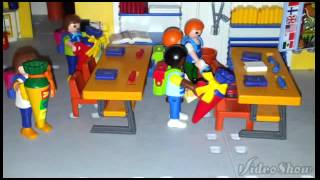 Die Einschulung in der Playmobil Schule Kurzfilm [upl. by Atiragram]