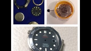 How To Build A Frankenwatch Omega Seamaster 300 Professional Ceramic Wavy Dial Crown and Buckle NATO [upl. by Aryn304]