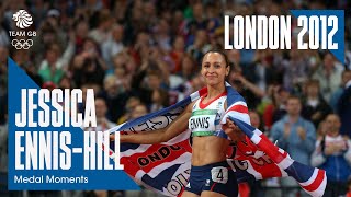 Jessica EnnisHill Heptathlon Gold  London 2012 Medal Moments [upl. by Reina]