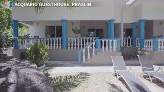 Acquario Guesthouse Praslin Seychellen [upl. by Londoner549]