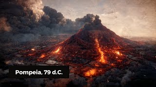 O Último Dia de Pompeia  A Erupção do Vesúvio em 79 dC [upl. by Ennyletak591]