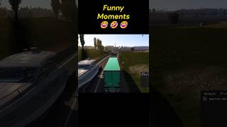 Truckersmp  Ets2 Funny Moments 🤣😂 [upl. by Arracahs778]