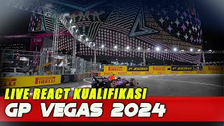 REDBULL LEMES MERC PANAS  Live React Kualifikasi Ronde 22 GP Vegas 2024 [upl. by Dihaz]