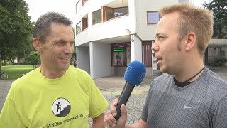 Vor dem 8 Treppenlauf Interview mit Mitveranstalter Bernd Rennies [upl. by Elaine20]