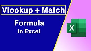 Vlookup  Match Formula Use In Excel Best [upl. by Mclain147]