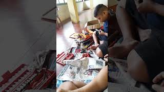 Scooter ka starter motor carbon brush youtube [upl. by Aidnyl]