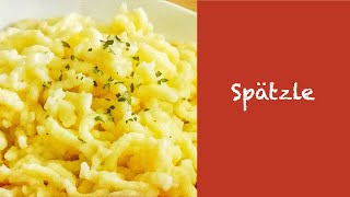 Spätzle selber machen  schnell amp einfach  Spätzle aus der Kartoffelpresse  FIL FUX 21 [upl. by Carline]