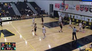 Winterset High School vs Knoxville High School Mens Varsity Basketball [upl. by Ashok]