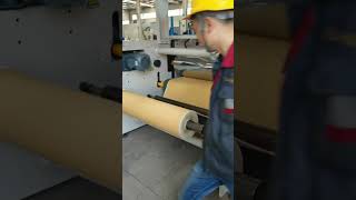 Foam tape hot melt adhesive coating lamination machine [upl. by Banna]