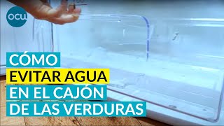 ❄️¿Por qué hay agua en el CAJÓN del FRIGORÍFICO Cómo solucionarlo MANTENIMIENTO ELECTRODOMÉSTICOS [upl. by Oirrad398]