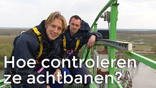 Hoe controleren ze achtbanen  Het Klokhuis [upl. by Talie]