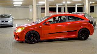 Astra vxr wheel spin in underground car park [upl. by Cardinal]