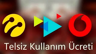 Telsiz Kullanım Ücreti SorgulamaTurkcellVodafoneTürk Telekom [upl. by Merth]