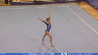 Giada Grisetti  Floor AA  2019 Italian Championships [upl. by Ahseneuq]