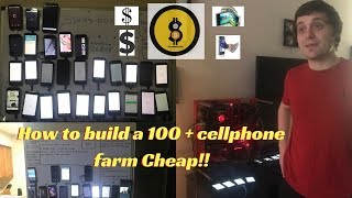 Build your phone farm to 100 devices  The cheapest way possible [upl. by Nedrud]