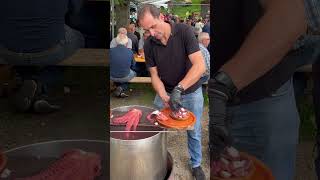 Pulpo octopus festival in Lugo Galicia Spain❤️food festivalpulpotravel culture [upl. by Porta]