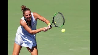 2017 Tashkent Open Final  Timea Babos vs Kateryna Bondarenko  WTA Highlights [upl. by Moulton870]