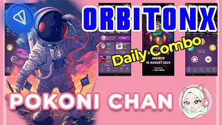 OrbitonX Game  Daily Combo  31 August [upl. by Nugent257]