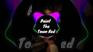 Paint The Town RedDOJA CAT 8D Full version On my YouTube Channel trending music 8dmusic [upl. by Aissej]