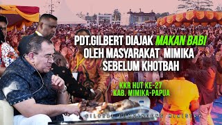 PENDETA GILBERT DIAJAK MAKAN BABI SEBELUM KHOTBAH⁉️ [upl. by Milde]