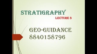 Biostratigraphy Lecture 3 of Stratigraphy Lecture Series [upl. by Kampmeier]