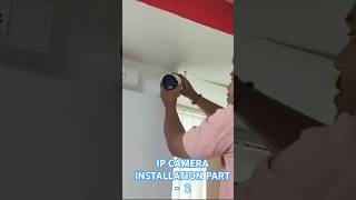 IP CAMERA HIKVISION 4MP INSTALLATION hikvisionvideocamera bhubaneswar cctvinstallation [upl. by Minsk]