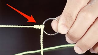 How To Tie The Trilene Knot Quick amp Easy Knot For Fluorocarbon Leader [upl. by Roddy18]