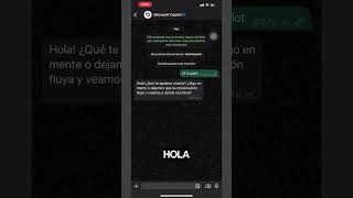 Copilot en WhatsApp [upl. by Cob]