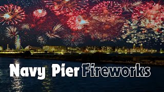 Navy Pier Fireworks [upl. by Ainahtan]