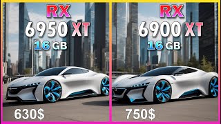 RX 6950 XT vs RX 6900 XT  quick comparison in 50 games at 4K max settings [upl. by Micheil]