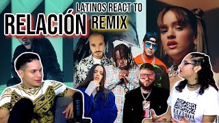 Latinos react to Sech Daddy Yankee J Balvin ft Rosalía Farruko  Relación Remix SPANISH REACTION [upl. by Nylcoj]