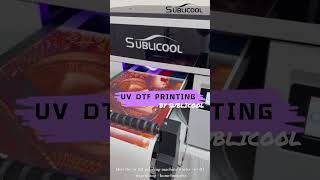 How the DTF uv printing machine works [upl. by Nadya]