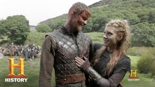 Vikings Episode Recap quotA Kings Ransonquot Season 1 Episode 7  History [upl. by Ahsropal951]