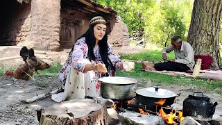 Iranian Cooking  Experience Authentic Village Life in Iran [upl. by Nnylrats]