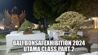 BALI BONSAI EXHIBITION 2024 UTAMA CLASS PART 2 [upl. by Kirad]