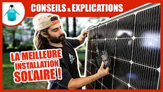 Linstallation solaire PARFAITE [upl. by Ahsemed]