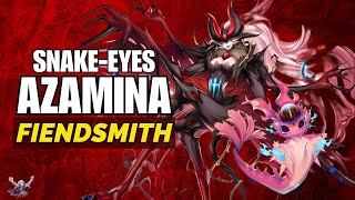 SnakeEyes Azamina Fiendsmith  Decklist y Combos Post Rage of the Abyss [upl. by Bendick360]