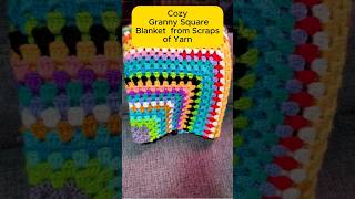 Cozy Granny Square Blanket crochet [upl. by Sanoy291]