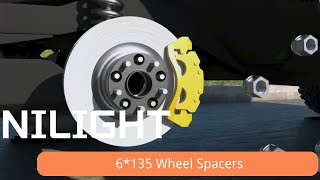 Nilight 6135 Wheel Spacers [upl. by Nnalatsyrc]